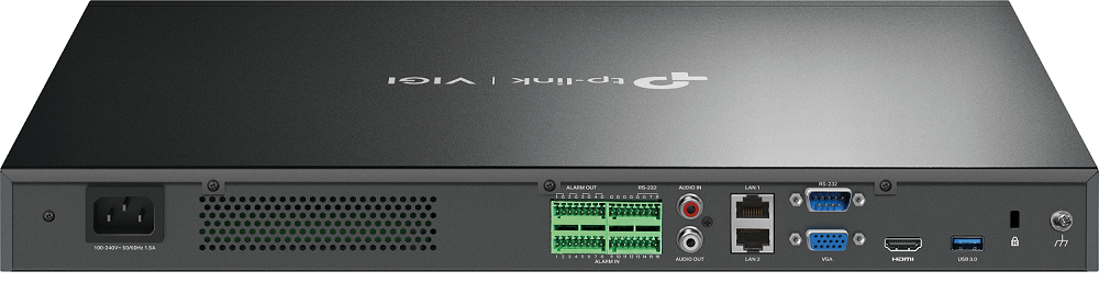 TP-Link VIGI NVR4032H 32 Channel Network Video Recorder | 4 SATA | 4K Output | 8MP Supported | H.265+ Compression | Synchronous Playback TP-Link VIGI NVR4032H 32 Channel Network Video Recorder | 4 SATA | 4K Output | 8MP Supported | H.265+ Compression | Synchronous Playback